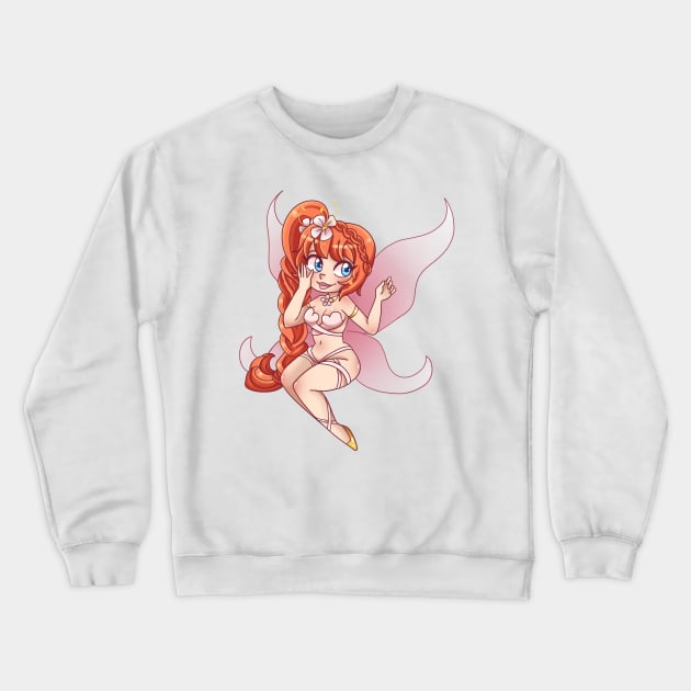 Fairy Crewneck Sweatshirt by LittleGreenHat